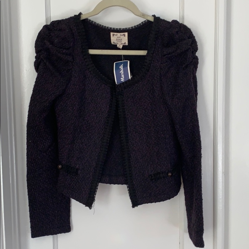 NWT Chic Deep Purple Blazer